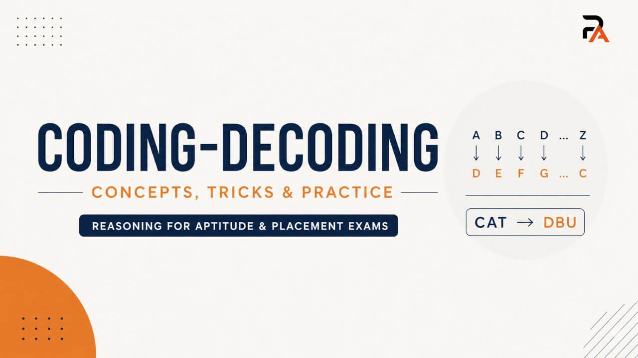 Coding and Decoding Aptitude Questions: Concepts, Types, Solved Examples & Practice