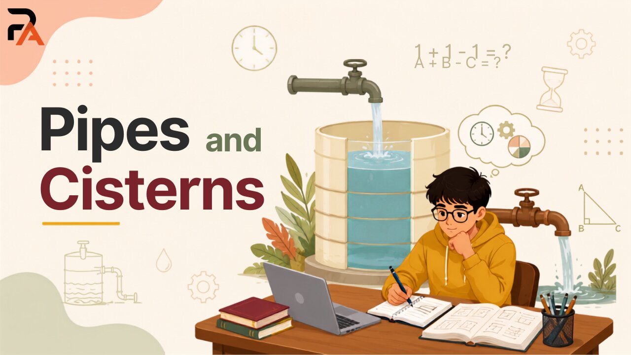 Pipes and Cisterns Aptitude Guide: Concepts, Formulas & Unit Filling Method