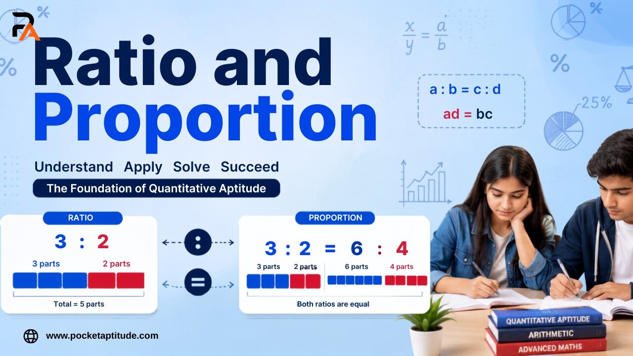 Ratio and Proportion Aptitude: Formulas, Tricks, Solved Examples & Practice Questions